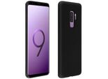 Custodia Semirigida In Silicone Per Cellulare Samsung Galaxy S9 Plus, Soft Touch - Nero
