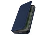 Avizar, Custodia In Pelle Finta Classic Edition Per Samsung Galaxy A10, Blu Scuro