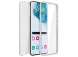 Avizar, Cover Protettiva Per Samsung Galaxy S20 Ultra, Fronte + Retro, Trasparente