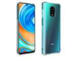 Avizar, Xiaomi Redmi Note 9S/9 Pro/9 Pro Max Custodia In Silicone Con Paracolpi, Trasparente