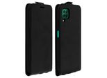 Avizar, Custodia Verticale A Ribalta Per Huawei P40 Lite, Con Portacarte, Nero