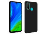 Custodia Semirigida In Silicone Per Cellulare Huawei P Smart 2020, Soft Touch - Nero