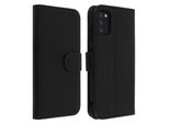 Avizar, Flip Cover Portafoglio, Custodia In Similcuoio Per Samsung Galaxy A41, Nero