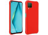 Avizar, Custodia In Silicone Per Huawei P40 Lite, Antiurto, Rosso