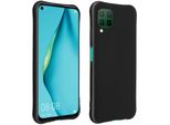 Avizar, Custodia In Silicone Flessibile Per Huawei P40 Lite, Antiurto, Nero