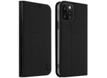 Akashi, Custodia Flip Akashi Con Scomparto E Funzione Stand Per Iphone 12 Pro Max, Nero