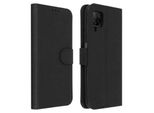 Avizar, Flip Cover Portafoglio, Custodia In Similcuoio Per Huawei P40 Lite, Nero