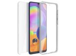 Avizar, Cover Protettiva Per Samsung Galaxy A31, Fronte + Retro, Trasparente