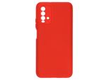 Custodia Semirigida In Silicone Per Xiaomi Redmi 9T, Soft Touch - Rosso