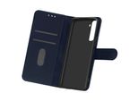 Avizar, Custodia Galaxy S21 Plus Chesterfield In Pelle Con Supporto, Blu Scuro