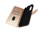 Custodia In Pelle Finta Con Funzione Di Supporto Per Xiaomi Redmi Note 10 5G - Rosegold