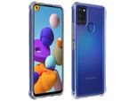 Avizar, Custodia In Silicone Flessibile Per Samsung Galaxy A21S, Antiurto, Trasparente