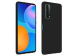 Custodia Semirigida In Silicone Per Huawei P Smart 2021, Soft Touch - Nero