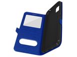 Samsung Galaxy A22 5G Cover Con Doppia Finestra E Funzione Stand - Blu