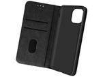 Avizar, Custodia In Pelle Finta Con Funzione Stand Per Apple Iphone 13 Pro, Nero