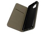 Avizar, Oppo A73 Premium Book Cover Con Funzione Stand, Nero
