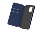 Avizar, Cover In Pelle Finta Classic Edition Xiaomi Redmi Note 10 / Note 10S, Blu Scuro
