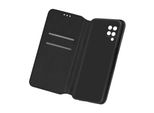 Avizar, Cover In Ecopelle Classic Edition, Custodia Flip Per Samsung Galaxy M12, Nero