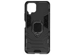 Avizar, Custodia Antiurto Per Cellulare Samsung Galaxy M62 Con Supporto Per Anello, Nero