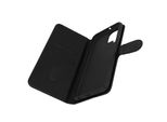 Avizar, Custodia Flip Con Portafoglio, Custodia In Ecopelle Per Samsung Galaxy A22, Nero