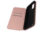 Cover In Pelle Finta Classic Edition Per Oppo A76 / A96, Realme 9I - Rosegold