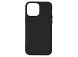 Avizar, Custodia Semirigida In Silicone Per Apple Iphone 13 Pro Max, Soft Touch, Nero