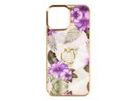 Custodia Per Cellulare Ibrida Con Supporto Ad Anello Per Apple Iphone 12 Pro Max - Fiori