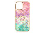 Custodia Ibrida Per Cellulare Con Supporto Ad Anello Per Apple Iphone 12 / 12 Pro - Mermaid
