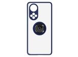 Avizar, Custodia Ibrida Per Cellulare Con Supporto Ad Anello Honor 50 / Huawei Nova 9, Blu