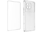 Avizar, Set Di Protezione A 360° Per Vivo X80 Pro: Cover + Pellicola, Trasparente