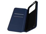 Avizar, Cover In Ecopelle Classic Edition Per Xiaomi Poco M4 Pro 4G, Blu Scuro