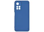 Custodia Semirigida In Silicone Per Xiaomi Redmi Note 11 Pro Plus, Soft Touch - Blu