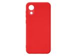 Custodia Semirigida In Silicone Per Samsung Galaxy A03 Core, Soft Touch - Rosso