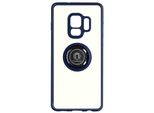 Avizar, Custodia Ibrida Per Cellulare Con Supporto Per Anello Samsung Galaxy S9, Blu