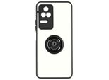 Avizar, Custodia Ibrida Per Cellulare Con Supporto Ad Anello Xiaomi Poco F4 5G, Nero