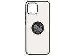 Avizar, Custodia Ibrida Per Cellulare Con Supporto Per Anello Samsung Galaxy A03, Nero
