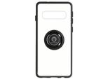 Avizar, Custodia Ibrida Per Cellulare Con Supporto Per Anello Samsung Galaxy S10, Nero