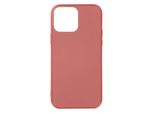 Custodia Semirigida In Silicone Per Apple Iphone 14 Pro, Soft Touch - Rosa Tenue