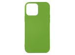 Custodia Semirigida In Silicone Per Apple Iphone 14 Pro, Soft Touch - Verde