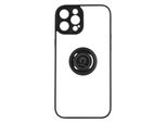 Avizar, Custodia Ibrida Per Cellulare Con Supporto Ad Anello Apple Iphone 14 Pro, Nero