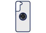 Avizar, Custodia Ibrida Per Cellulare Con Supporto Per Anello Samsung Galaxy S22 Plus, Blu