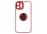 Custodia Ibrida Per Cellulare Con Supporto Ad Anello Apple Iphone 14 Pro Max - Rosso