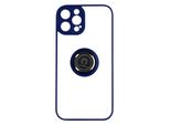 Avizar, Custodia Ibrida Per Cellulare Con Supporto Ad Anello Apple Iphone 14 Pro, Blu