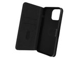 Avizar, Custodia In Pelle Finta Con Funzione Di Supporto Per Apple Iphone 14 Pro, Nero