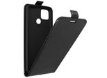 Avizar, Custodia Flip Verticale Per Realme C21Y / C25Y, Con Portacarte, Nero