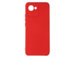 Custodia In Silicone Semirigido Per Realme C30, Soft Touch - Rosso