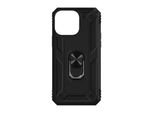 Avizar, Custodia Ibrida Per Cellulare Con Supporto Ad Anello Per Apple Iphone 14 Pro, Nero