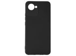 Avizar, Custodia Per Cellulare In Silicone Semirigido Per Realme C30, Soft Touch, Nero