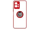 Custodia Ibrida Per Cellulare Con Supporto Ad Anello Vivo Y55 5G - Rosso