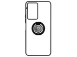 Avizar, Custodia Ibrida Per Cellulare Con Supporto Ad Anello Vivo Y76 5G, Nero